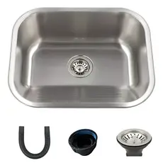 Tanque Lavanderia 55 X 45 Com Válvula Aço Inox