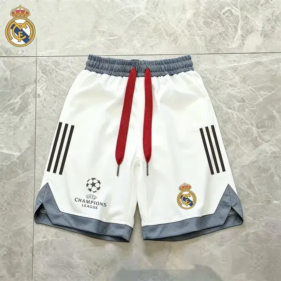 2627 campeões coroa futebol esportes Shorts masculino ao ar livre correndo treinamento de Fitness calças de cinco pontos