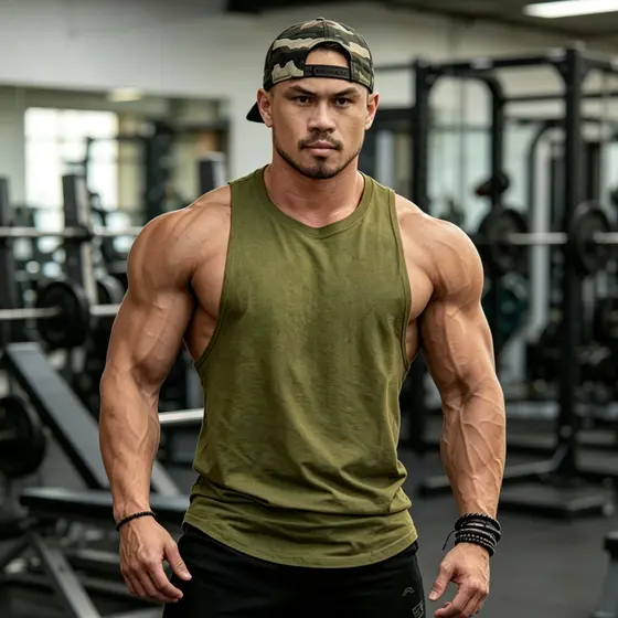 Colete de Fitness masculino solto colete esportes correndo basquete na moda l-Stream tamanho grande sem mangas camiseta