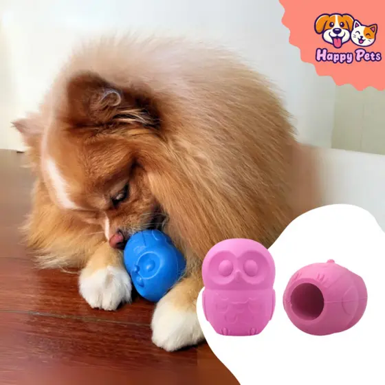 Mordedor Recheável Corujinha da Pet Games Brinquedo Ultra Resistente E Durável Para Cão Cachorro