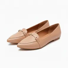 Sapatilha Mocassim Bico Fino Casual Feminino Leve Confortavel