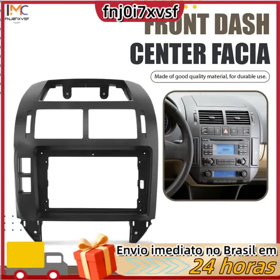 Quadro de navegação de carro de 9 polegadas de modificação de áudio de superfície adequado para:Volkswagen POLO2004-2011