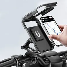 Suporte para moto/bike/elétrico, suporte anticrash para delivery