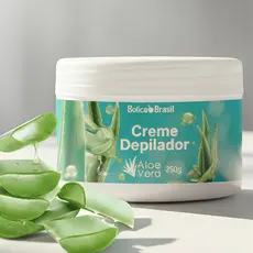 Creme Depilatório Aloe Vera Depilação Botica Brasil Lucy's