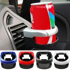 Suporte De Montagem De Porta Latas Garrafas Copos De Bebida Na Saída De Ventilação Do Carro Universal CLICK
