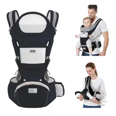 Banco De Cintura Para Bebê Canguru Bebe Passeio Varias Cores Mochila Infantil Hipseat Carrier Para Bebê premium FAST