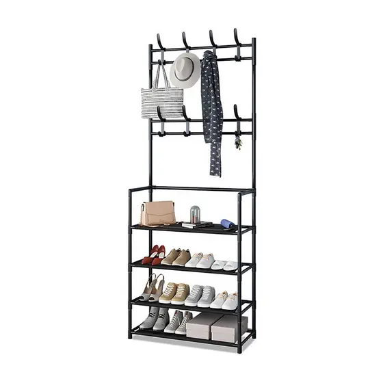 Sapateira 5 ANDARES Rack Estante Sapateira Pendurar Sapatos Roupas Bonés Bolsas FAST