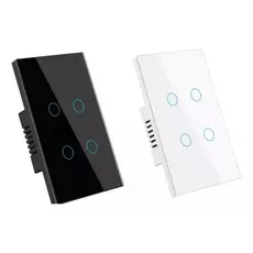 Interruptor Inteligente Wi-fi 1, 2, 3 ou 4 Botões, Compativel com Alexa, Google Home - Fácil instalação FAST