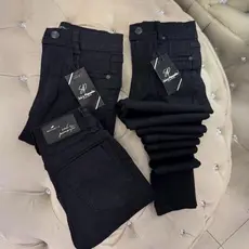 Calça Jeans Sal e Pimenta Linha Premium Original Cintura Alta Com Lycra Modelagem Empina Bumbum