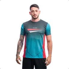 Camisa Dry Fit Academia Treino Masculina Com Proteção Uv B44 camisa fitness