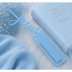 Kit Marcador de Página Cristão Jesus para Bíblia Devocional Religioso Lembrancinha Gospel Kit