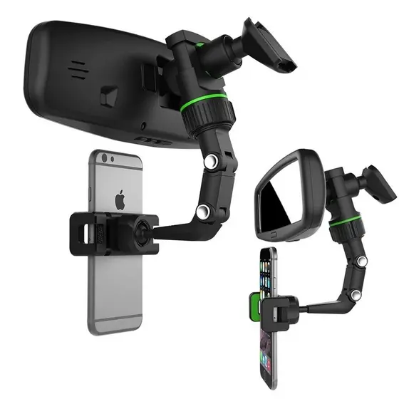 Disponível Suporte Multifuncional Carro Espelho Retrovisor e Mesa universal GPS para celular automóvel