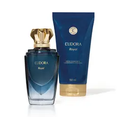 Combo Eudora Royal Masculino: Desodorante Colônia 100ml + Loção Hidratante 150ml