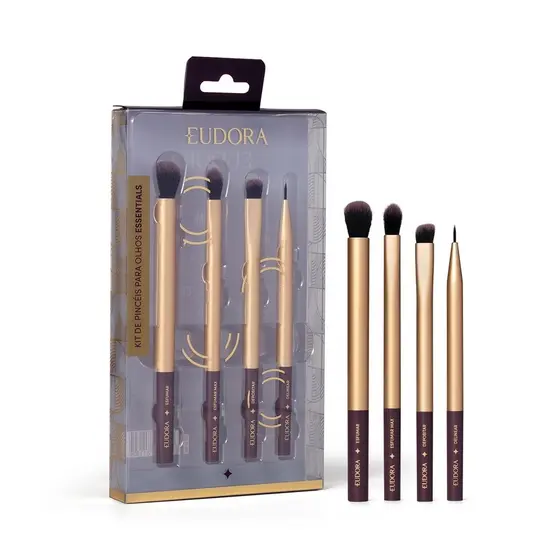 Eudora Essentials Kit de Pincéis para Olhos