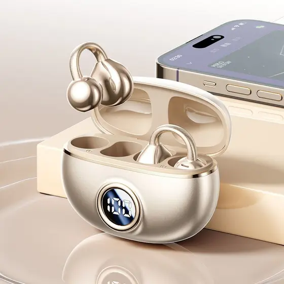 Fone De Ouvido Sem Fio Bluetooth T75 / M97 Longa Resistência Display digital LD