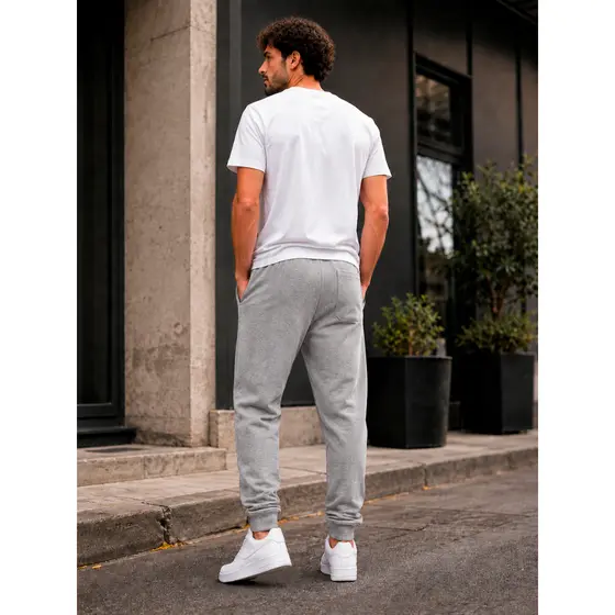 Calça Moletom Jogger Masculina Flanelada Inverno Casual