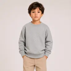 moletom infantil menino grosso gola redonda sueter unissex tecido confortável escola