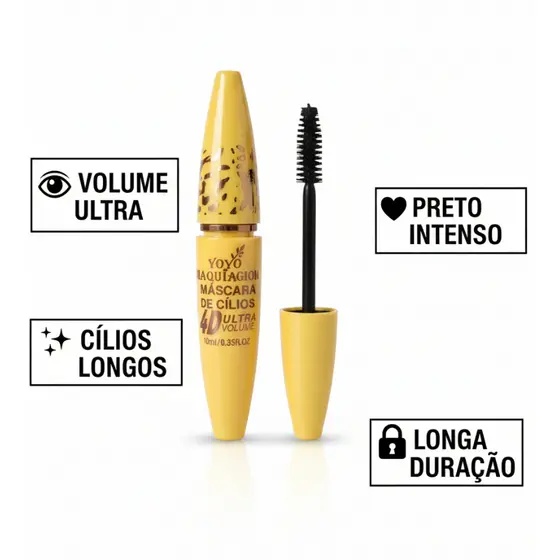 Mascara de cílios ultra volume/ Mascara de cílios 4D/Rímel
