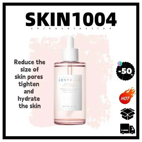 7.7skin1004 Ampola Fresca Porosizadora Madagascar Centella 100ml
