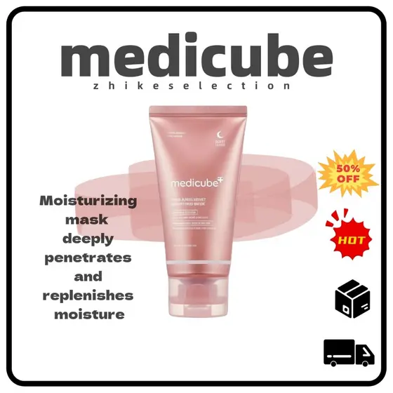 5.5 Máscara De Dormir Noturna De Colágeno Medicube 75ml-15 Minutos De Secagem Rápida E Hidratação Profunda | Repai Notur