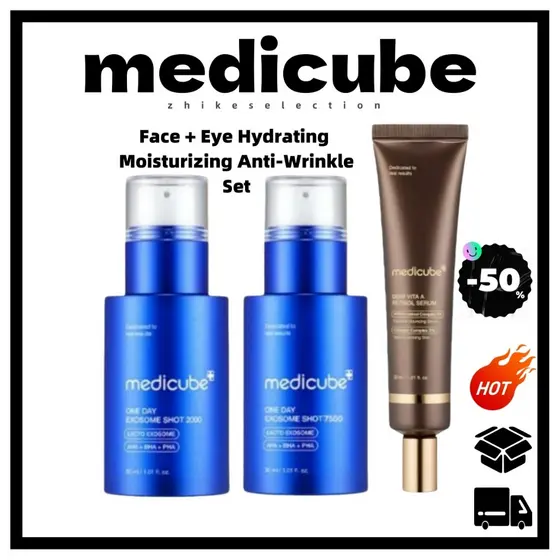 5.5 [Medicube] Líquido De Essência De Colágeno De Retinol Profundo 30 ml + Injeção Zero Exosome-7500PPM/2000PPM , | Repa