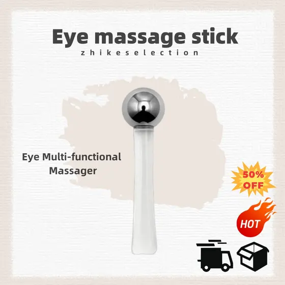 5.5 Massageador De Rolo De Olhos Refrescante Reduz Inchaço E Olheiras Ferramenta De Massagem Facial Antirrugas