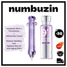 7.7numbuzinno . 9 Antienvelhecimento : Essência Facial + Creme Para Os Olhos | Reduz Rugas E Aperta Melhora As Olheiras