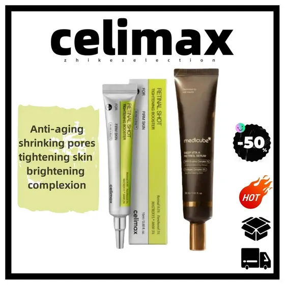 5.5celimax + Medicube Tetinal + Vita A Retinol Serum | Antirrugas Refino De Poros Firmador Iluminador