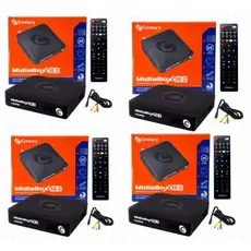 Kit 4 Receptores Century Midiabox Se-2 Full HD HDMI