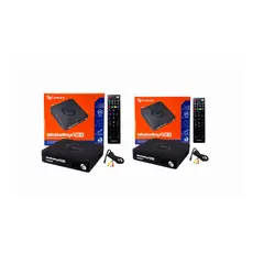 Kit 2 Receptores Century Midiabox Se-2 Full Hd