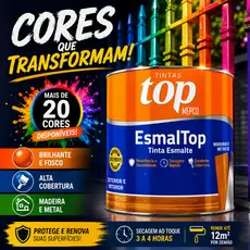 Esmalte Sintético Mepco 900ml para Madeira Ferro Metal MDF