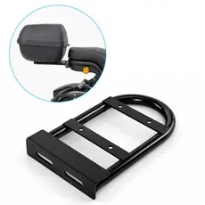 Suporte Bau Bagageiro Scooter Elétrica X11 X12 X13 X14 X15 Bolin Preto