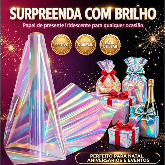 Pearlescent Cellophane Paper for party favors, gift basket bottoms and gift wrapping.