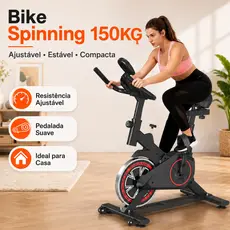 Bicicleta Bike Ergometrica Spinning Academia Fitness Profissional 150kg