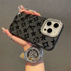 Luxor Personalizado Capinha Para IPhone 14 15 16 17 13 11 12 XR Normal Pro Max Anti-impacto Capa De Luxo Glitter Caso De