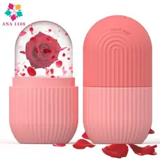 ANA1108 Silicone Bolas Do Rosto De Cubos De Gelo De Rosto Massageador  A Pele Facial Desincha