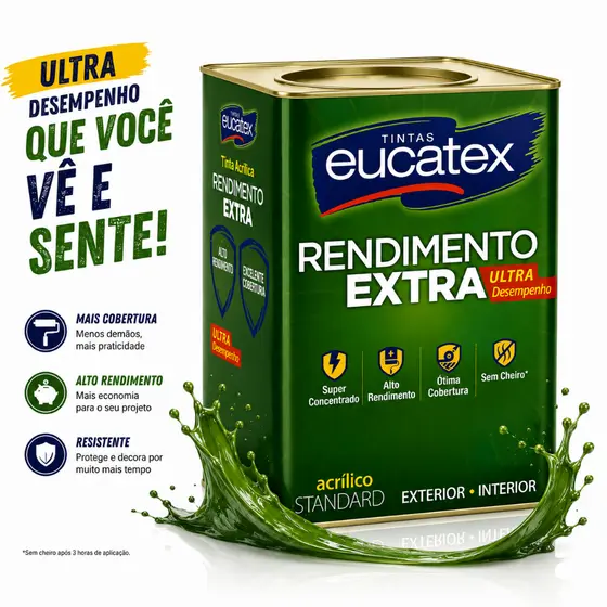 EUCATÉX RENDIMENTO EXTRA 18 LITROS