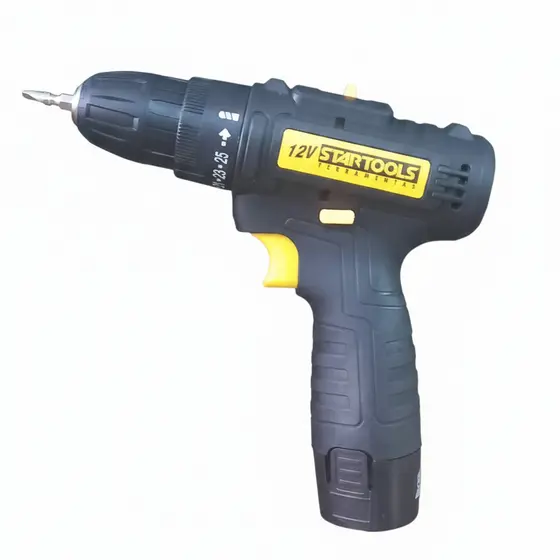 Parafusadeira Furadeira 12V 3/8 Sem Fio Bivolt