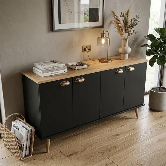 🚀 Promoção Organizador Buffet Multiuso 120cm para Sala, Quarto e Escritório