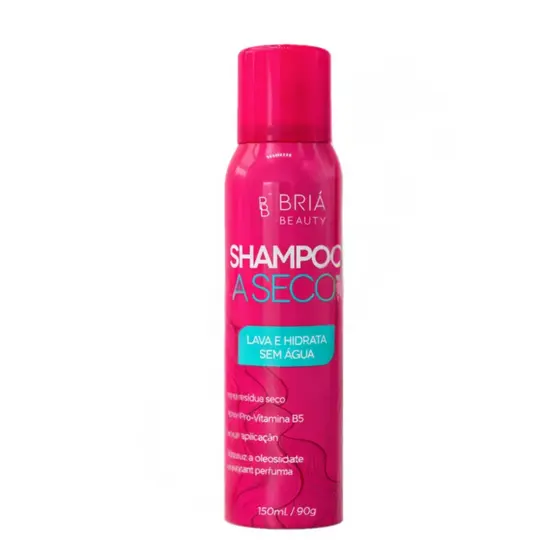 Shampoo A Seco Briá Beauty 150ml Cabelos Soltos Volume Controle De Oleosidade