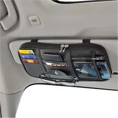 Organizador De Viseira Solar Da by Car , Bolsa De Armazenamento Organizadora Com Vários Bolsos Para Carros , SUVs E Cami