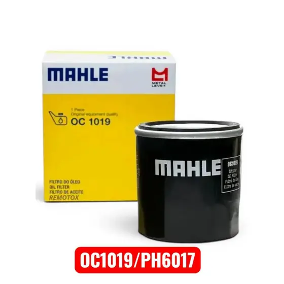 Filtro de Oleo Mahle OC 1019 - Cb 500 Hornet Mt-07 Mt-09 Mt-03 Tiger PH 6017