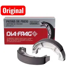 Lona De Freio  Patim De Freio Cg Titan 125 150 160 dos anos 2000 ate 2025 Diafrag