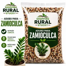 NPK Zamioculca Adubo Fertilizante Folhas Verdes Vigorosas Resistentes Plantas