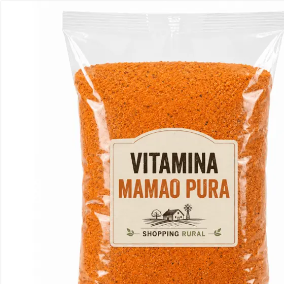 Kit Vitamina de Mamão + Jiló 100% Natural para Pássaros - Calopsita Periquito Agapornis Papagaio Canário - Sem Sementes