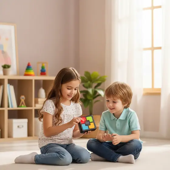 Jogo Memória Infantil Luz e Som Educativo Brinquedo Cognitivo Interativo Com Pilhas