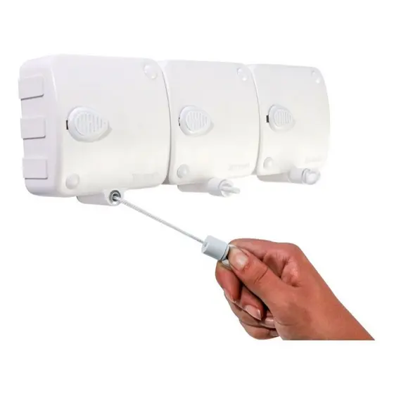 🔥Varal de Parede Retrátil Modular Ajustável 6m – Monte do Seu Jeito | 1, 2 ou 3 Módulos