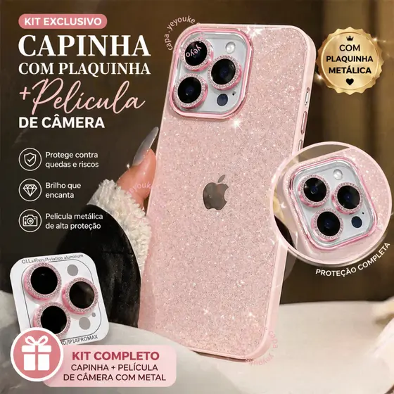 Kit Um Conjunto Completo De Filme De Lente De Câmera Capinha Para IPhone 13 11 12 14 15 16 17 XR Normal Pro Max Presente
