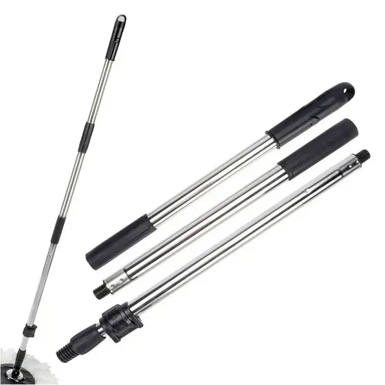 Cabo Inox para Mop Perfect Pro 360 Move - Giratório 1,60m, Aço Inox, Alcance Difícil