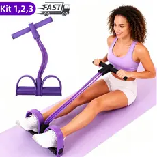 Elástico Extensor de Exercícios Pull Reducer Multi Função Academia Em Casa Uso Profissional